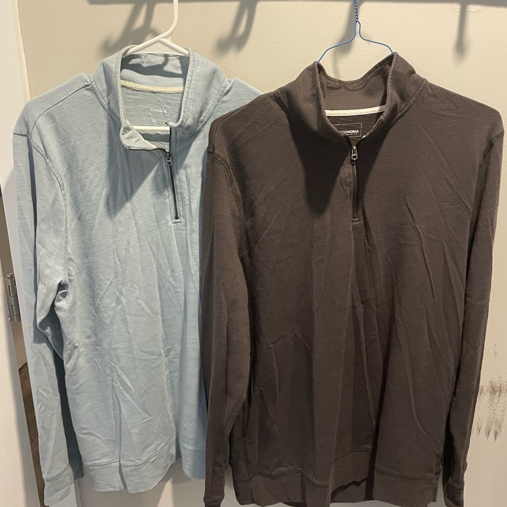 Bundle of 2 Sonoma XL Light Gray Pullover